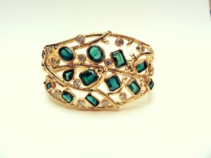 Custom Made Jewelry York PA Emerald Bracelet