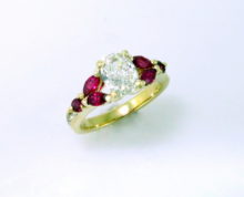 Diamond & Ruby Ring #DR111220
