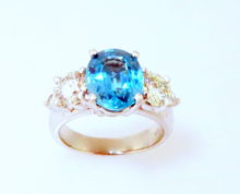 Zircon Diamond Ring #DR20111820