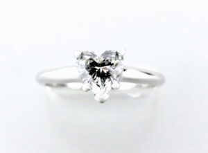 Diamond Heart Ring