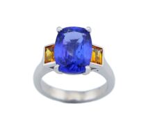 Tanzanite Sapphire Ring