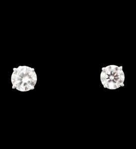 Diamond Stud Earrings