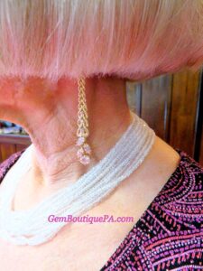 Diamond drop Earrings