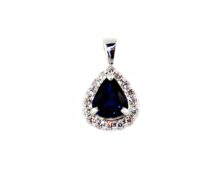 #sapphirediamondpendant