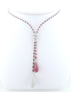 Ruby Diamond Necklace