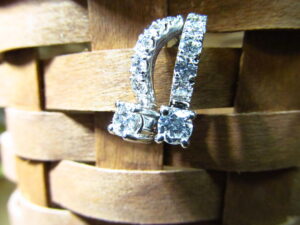 Diamond Drop earrings 