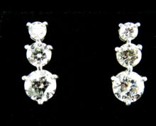 Diamond earrings