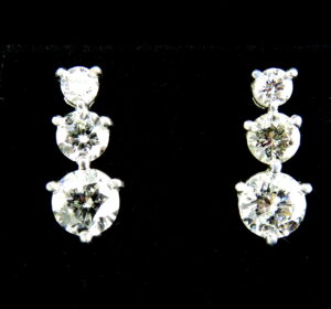 Diamond earrings