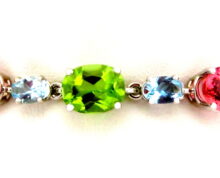 Custom Tourmaline Bracelet
