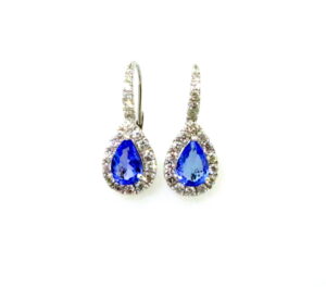 Tanzanite earrings