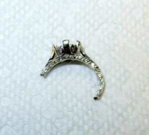 Before broken Diamond Ring