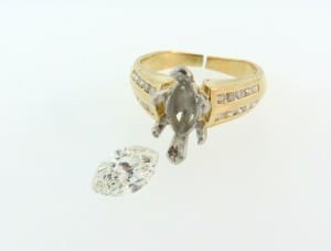 Before diamond ring